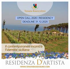 Il contemporaneo incontra l'identita' siciliana. terzo bando di residenza d'artista a tenu